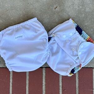 Esembly Outer Diaper Covers - White